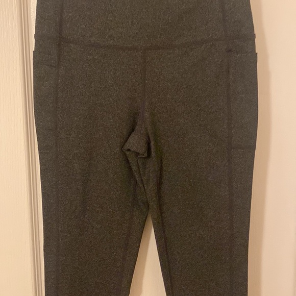 Sketchers Leggings Yoga Pants Sz Small, Heather Charcoal Grey, NWT - Picture 11 of 12